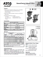 ASCO WATER VALVES - KC TPS